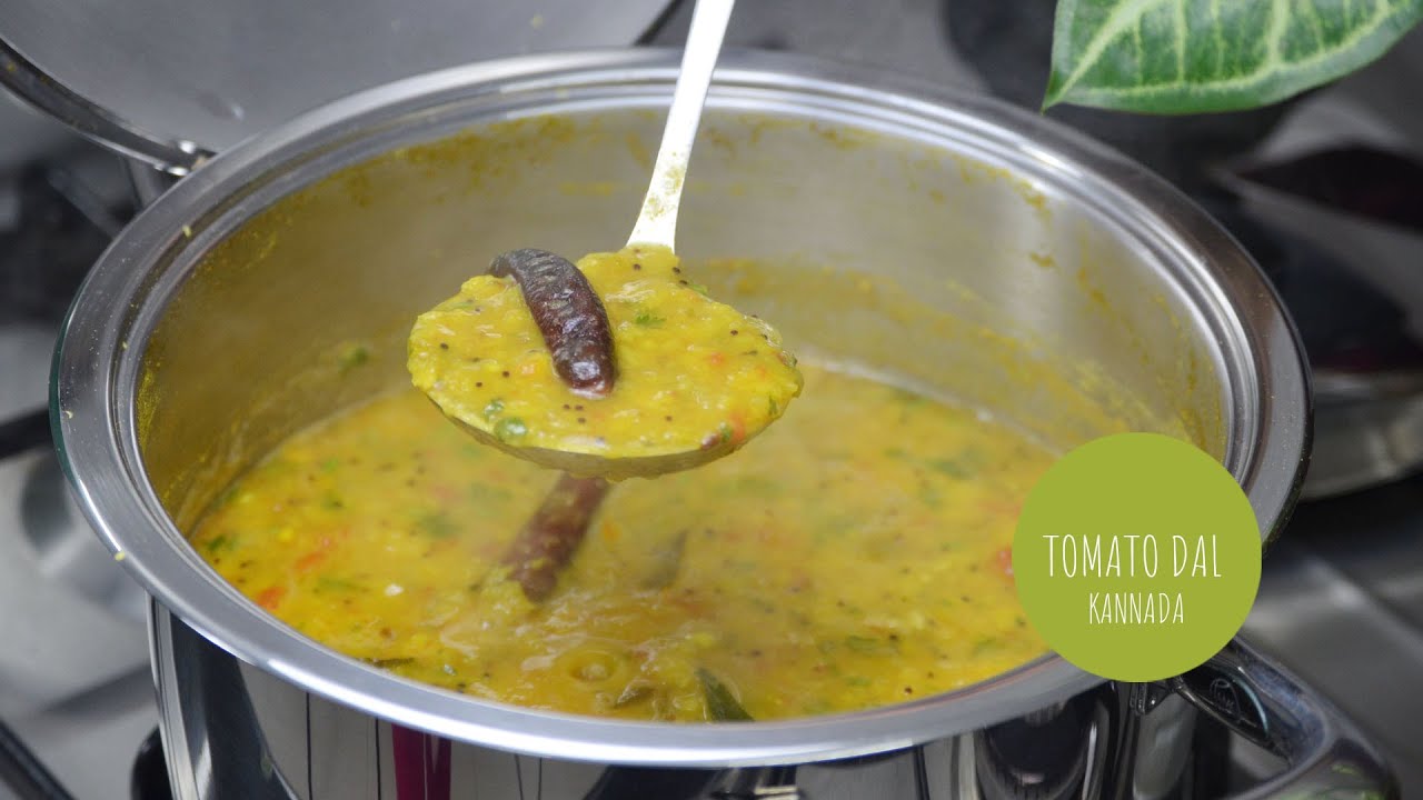 How to prepare Tomato Dal | Kannada recipe | AMC India