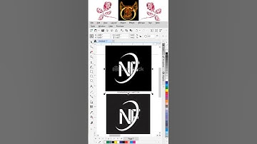 How to Remove watermark easy way on Coreldraw Tutorial #coreldraw #logo #shorts
