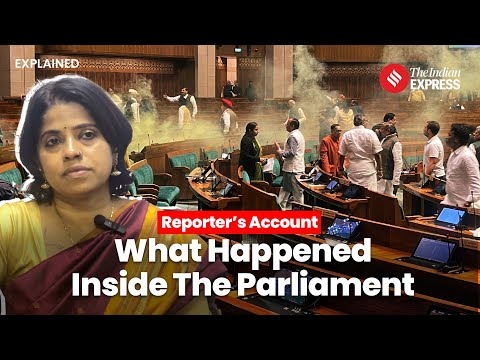 Parliament Security Breach Explained: What Happened Inside The Parliament? @indianexpress