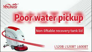 Poor Water Recovery? Fixed Recovery Tank Inspection | YOUNISI L520B, L520BT & L600BT
