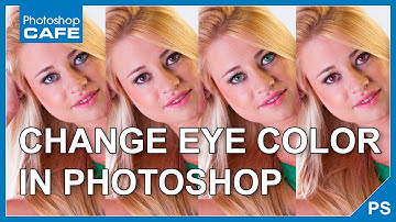 How to change eye color in photoshop tutorial