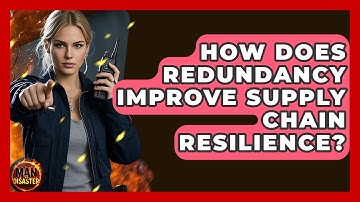 How Does Redundancy Improve Supply Chain Resilience? | Man vs. Disaster