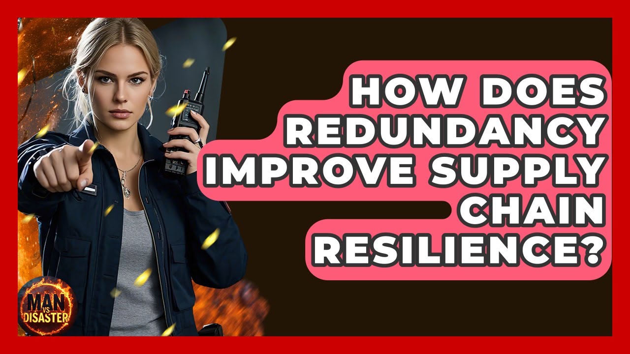 How Does Redundancy Improve Supply Chain Resilience? | Man vs. Disaster