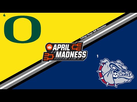 r/CollegeBasketball Virtual Tournament | Sweet Sixteen | (4) Oregon vs (1) Gonzaga