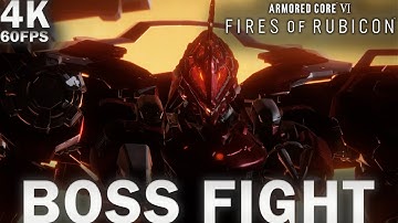 ARMORED CORE VI HANDLER WALTER FINAL BOSS FIGHT + ENDING 4K 60FPS PS5