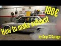 como fabricar tubo de escape / How to make Exhaust