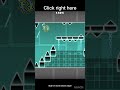 The Nightmare SECRET WAY!!  #geometrydash #gd #shorts