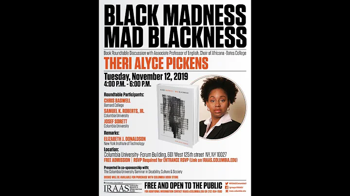 IRAAS Book Roundtable - Black Madness::Mad Blackne...