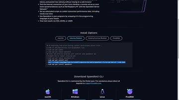 How Internet Speed Test from command line? Speedtest CLI