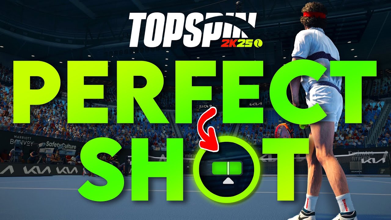 The PERFECT shot for EVERY situation - TopSpin 2K25 Gameplay Tips