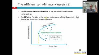 FIN 300 Video 007 Capital Asset Pricing Model 04 20200318 0940