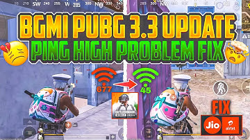 ✅HOW TO FIX 3.3 UPDATE 677 PING PROBLEM FIX High Ping Problem Fix | Network Issue Fix 2024