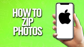 How To Zip Photos In iPhone Tutorial
