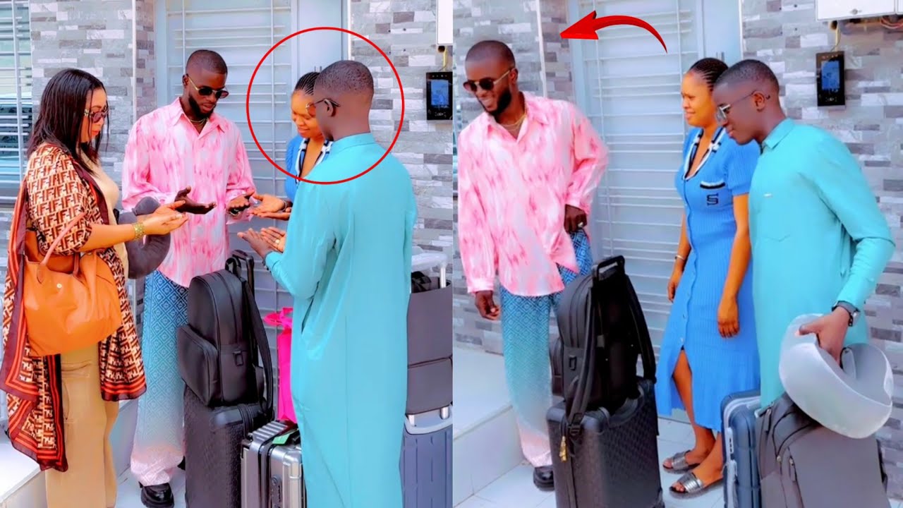 Le départ de Souhaibou Telecom avec sa deuxième femme et son fils Sérigne Saliou...........