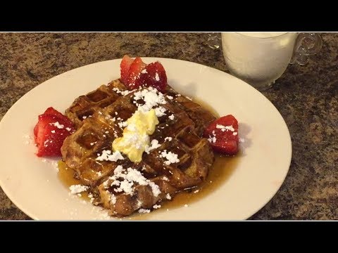 FRENCH TOAST WAFFLES how to make French toast waffles