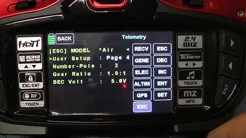 Graupner ESC programming issue with LUA script using RadioMaster TX16s