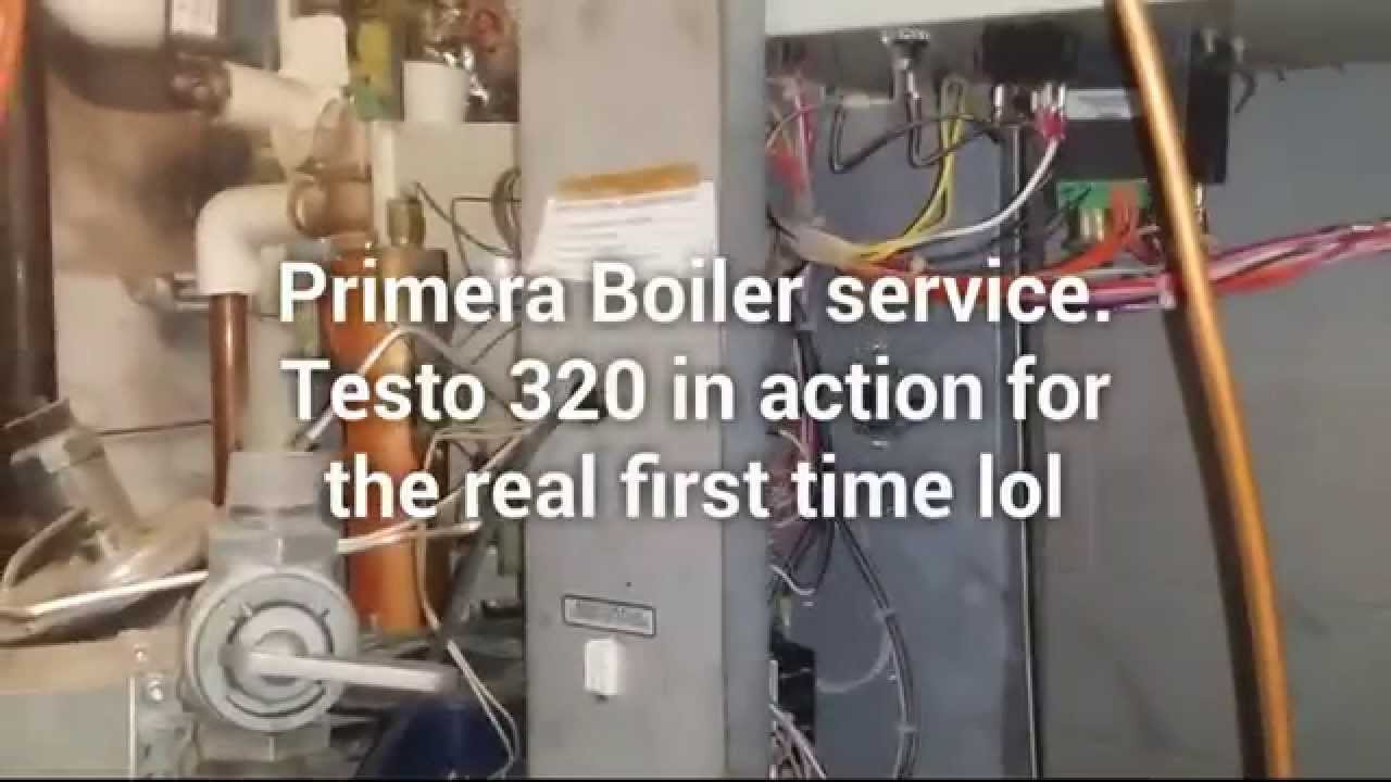 HVAC | Primera1600B Boiler | Testo 320 - YouTube