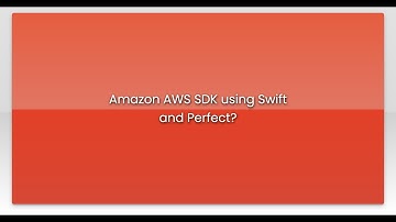 Amazon AWS SDK using Swift and Perfect?