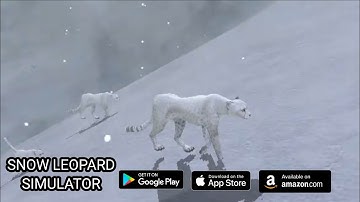 Snow Leopard Simulator Game Trailer + WildCraft = ?