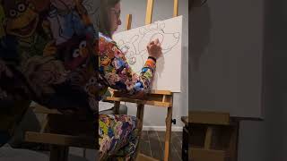 Goldilocks and the Three Bears… but painted with Surfpaints! Watch the magic unfold!