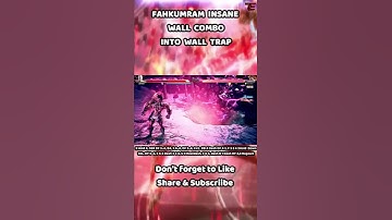 Tekken 8 Fahkumram Insane Combo into Wall trap #tekken8 #fahkumram #comboguide
