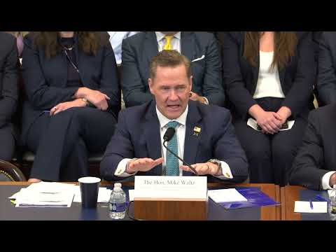 Ambassador Mike Waltz: Christianity is the most persecuted religion in the world right now