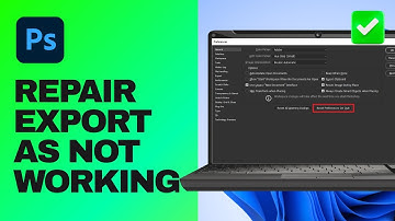 [Easy Guide] Repair Photoshop Export As Not Working