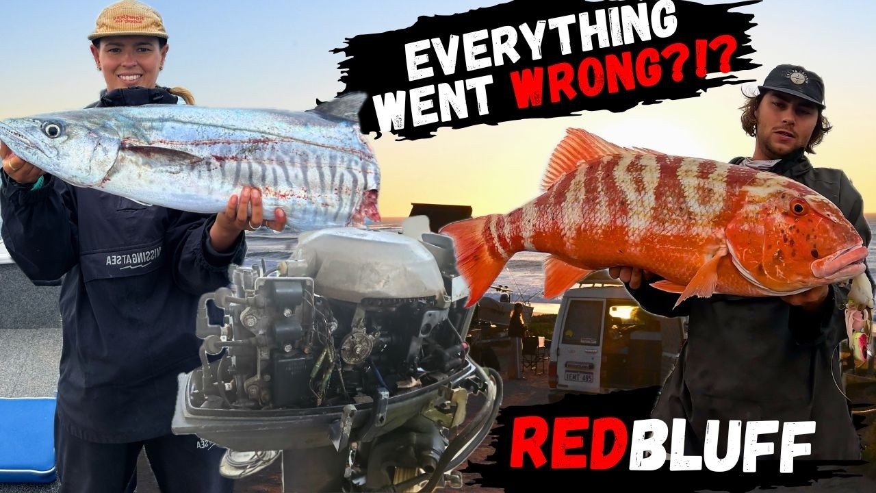 Наш подвесной мотор ОСТАНОВИЛСЯ!?! в море | РЫБАЛКА ГНАРАЛУ и РЕДБЛАФФ