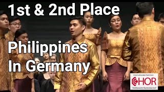 U.P. Los Baños and Imusicapella Cavite (Philippines 1st and 2nd Prize in Germany)