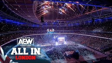 AEW: All In London @ Wembley Stadium (2023) Opening | 🎶 Machinehead - Bush 🎶
