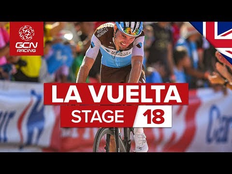 Video: Vuelta a Espana 2019 Theem 18: Primoz Roglic tuav ruaj hauv lub tsho liab