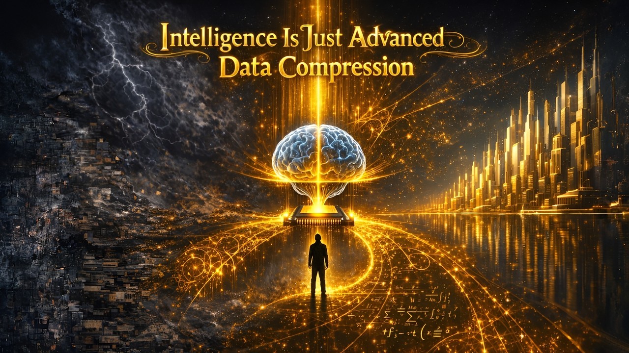 Compression Is Intelligence Intelligence Is Just Advanced Data Compression - YouTube