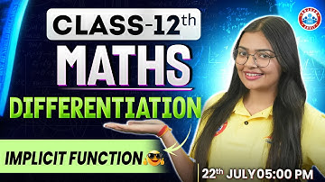 Maths : Differentiation | Class 12th Maths Chapter 5 | UP Board English Medium RWA