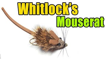 MouseRat - Deer Hair Mouse Fly Tying - Dave Whitlock Fly Pattern - Great For Alaskan Rainbow Trout