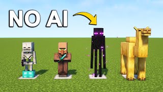 How to Summon Mobs With NO AI in Minecraft 1.20 (Tutorial)