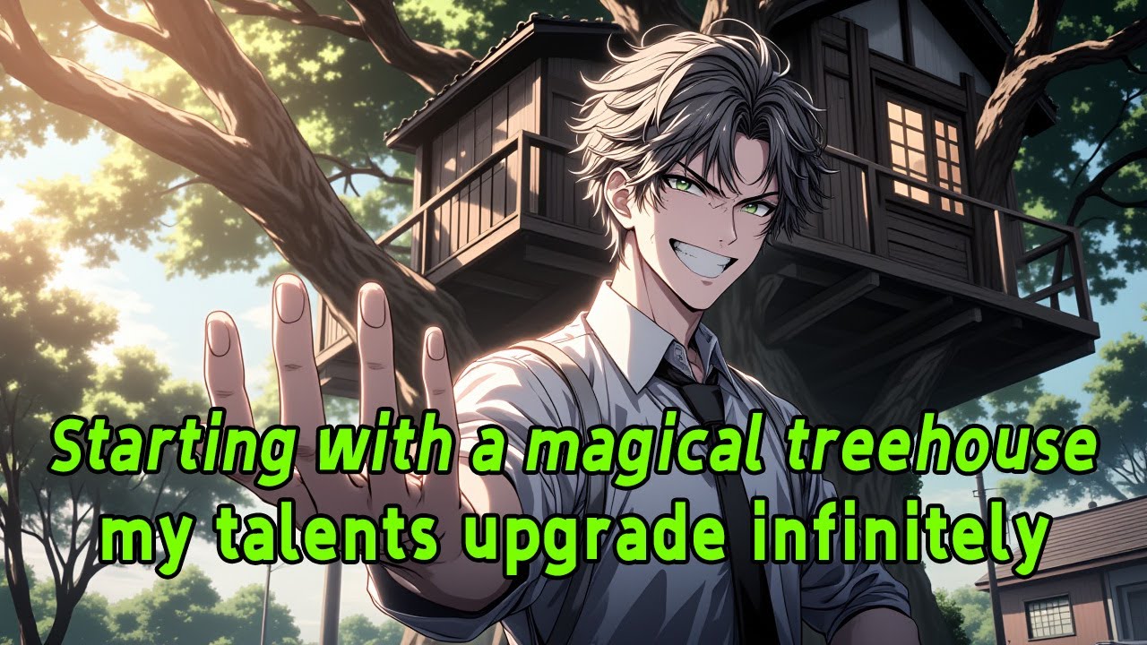 Starting with a magical treehouse, my talents upgrade infinitely.