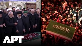 Khamenei Funeral Draws Huge Crowds at Sacred Karbala Shrine | APT