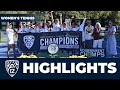 Stanford captures sixth pac12 womens tennis tournament title in 2024