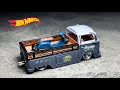 Volks Wagen T2 pickup wooden bed Hot wheels custom