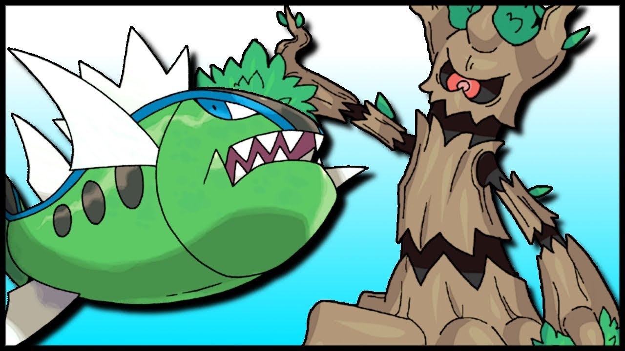 Wood Hammer Trevenant & Mixed Basculin [Pokémon Ultra Sun & Ultra Moon