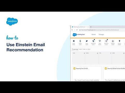 How to Use Einstein Email Recommendations