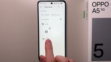 OPPO A5 5G: Contacten importeren/exporteren