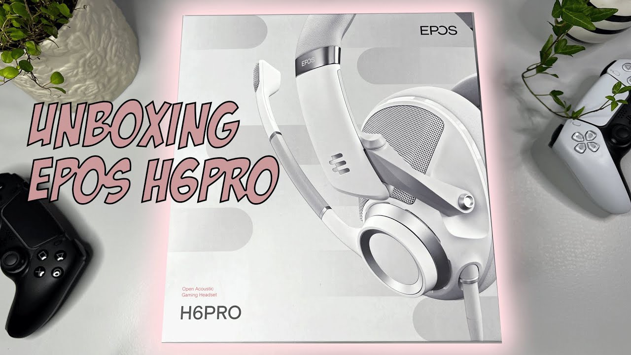 Unboxing video/EPOS H6 PRO gifted sound Gaming headset has less