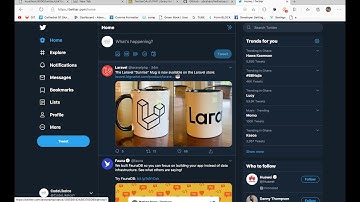 LARAVEL + TWITTER.  Posting to Twitter - (App authorisation & posting a status update) - Part 2