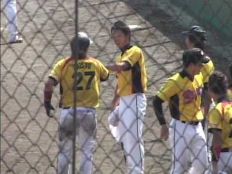 紀州レンジャーズ　安永　３号ソロＨＲ　2010/8/1  関西独立リーグ