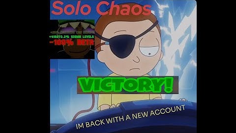 *CUBE DEFENSE* Roblox; New Account, New Strategy ( on chaos ) 😈✅ SOLO CHAOS🫨🫵