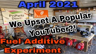We Upset A Popular YouTuber + Fuel Experiment