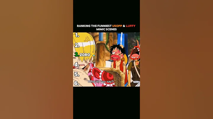Ranking funniest moments of Luffy & Usopp  #anime #shorts #onepiece