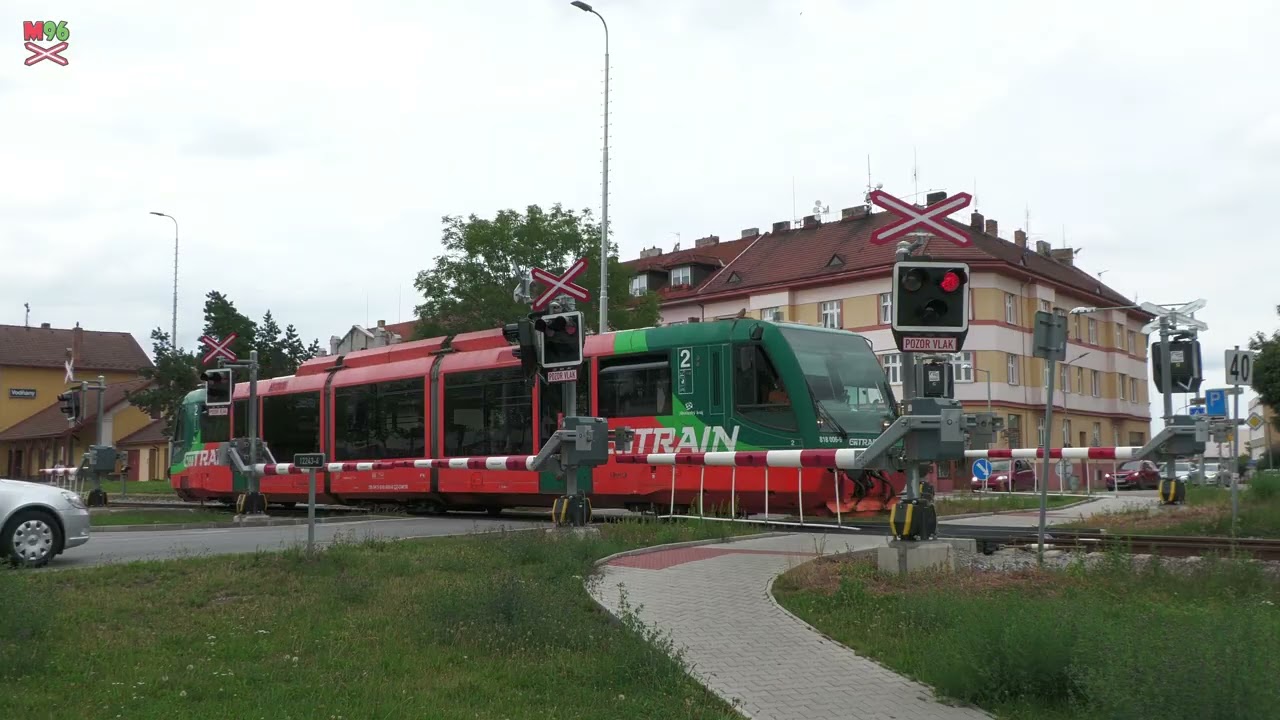Železniční přejezd Vodňany [P1417] - 21.7.2025 / Czech railroad crossing
