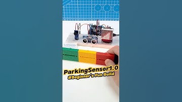 Proximity Sensor + LED Matrix = Cool Distance Display! #arduino #arduinoproject
